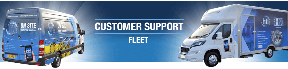 HTL’s Customer Support Fleet are on the move!